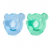 Chupete silicona - philips avent soothies (todo silicona) (+3 m niño)