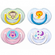 Chupete silicona - philips avent ultra air collection (0 - 6 meses 2 unidades niña)