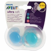 Chupete silicona - philips avent ultra air (6 - 18 m niña 2 chupetes)