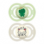 Chupete silicona fisiologico - mam perfect (+ 16 meses 1 unidad color verde)