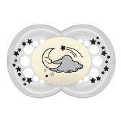 Chupete silicona - mam original night (+ 6 meses 2 unidades color verde)