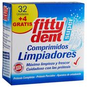 FITTYDENT SUPER COMP - LIMPIEZA PROTESIS DENTAL (32 + 4 COMPRIMIDOS)