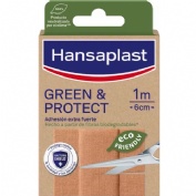 Hansaplast green & protect - aposito adhesivo (10 unidades 10 cm x 6 cm)