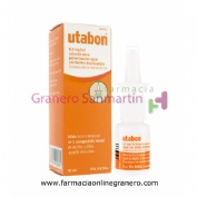 UTABON 0,5 mg/ml SOLUCION PARA PULVERIZACION NASAL CON BOMBA DOSIFICADORA, 1 envase pulverizador de 