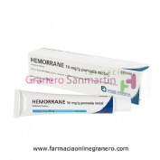 HEMORRANE 10 mg/g POMADA RECTAL , 1 tubo de 30 g