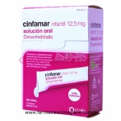 CINFAMAR INFANTIL 12,5 mg SOLUCION ORAL , 12 envases unidosis de 5 ml