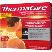 Thermacare parche termico cuello hombro muñeca (2 parches)