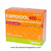 ESPIDIDOL 400 mg COMPRIMIDOS RECUBIERTOS, 18 comprimidos