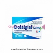 DOLALGIAL CLONIXINO LISINA 125 mg COMPRIMIDOS RECUBIERTOS , 20 comprimidos