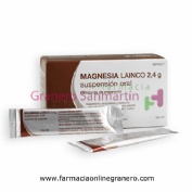 MAGNESIA LAINCO 2,4 g SUSPENSION ORAL, 14 sobres de 12 ml