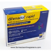 DIFENADOL RAPID 400 mg GRANULADO PARA SOLUCION ORAL, 20 sobres
