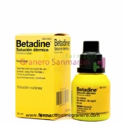 BETADINE 100 MG/ML SOLUCIÓN CUTÁNEA , 1 frasco de 50 ml