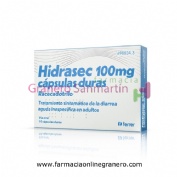 HIDRASEC 100 MG CAPSULAS DURAS , 10 cápsulas