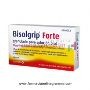 BISOLGRIP FORTE GRANULADO PARA SOLUCION ORAL , 10 sobres