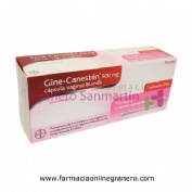 GINE-CANESTEN 500 MG CAPSULA VAGINAL BLANDA ,  1 capsula vaginal blanda + 1 aplicador