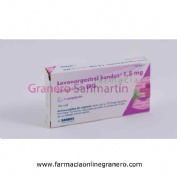 LEVONORGESTREL SANDOZ 1,5 MG COMPRIMIDO EFG , 1 comprimido