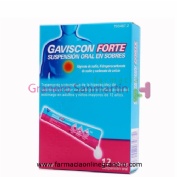 GAVISCON FORTE SUSPENSION ORAL EN SOBRES , 12 sobres