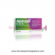 HIDROXIL B1-B6-B12 COMPRIMIDOS RECUBIERTOS CON PELICULA , 30 comprimidos