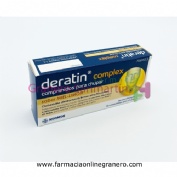 DERATIN COMPLEX COMPRIMIDOS PARA CHUPAR SABOR MIEL-LIMON , 30 comprimidos (Blister aluminio/PVC)