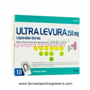 ULTRA-LEVURA 250 MG CAPSULAS DURAS , 10 cápsulas