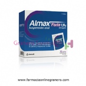 ALMAX FORTE 1,5 g SUSPENSION ORAL,12 sobres