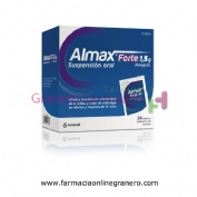 ALMAX FORTE 1,5 g SUSPENSION ORAL,24 sobres