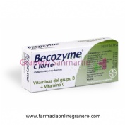 BECOZYME C FORTE COMPRIMIDOS RECUBIERTOS  , 30 comprimidos