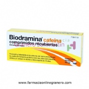 BIODRAMINA CAFEINA COMPRIMIDOS RECUBIERTOS , 4 comprimidos