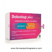 DOLOSTOP PLUS 500 MG/150 MG COMPRIMIDOS RECUBIERTOS CON PELICULA, 16 comprimidos