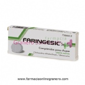 FARINGESIC 5 mg/5 mg COMPRIMIDOS PARA CHUPAR SABOR MENTA 20 comprimidos