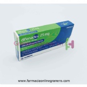 DIFENADEX 25 MG CAPSULAS DURAS , 10 cápsulas (Al/PVC/Aclar/PCTFE)