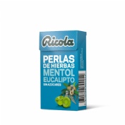 PERLAS RICOLA MENTOL EUCALIPT