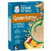 Gerber 8 cereales fruta (1 estuche 250 g)