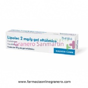 LIPOLASIC 2 mg/g GEL OFTALMICO , 1 tubo de 10 g