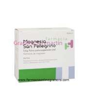 MAGNESIA SAN PELLEGRINO 3,6 g POLVO PARA SUSPENSION ORAL , 20 sobres