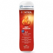 Control hot passion gel de masaje hidratante (1 envase 200 ml)