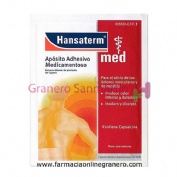HANSATERM 4,8 MG APÓSITO ADHESIVO MEDICAMENTOSO 2 apositos 12 x 18 cm