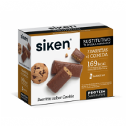 Siken protein sustitutivo barrita (44 g cookie 8 u)