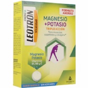 Leotron magnesio + potasio angelini (54 comprimidos efervescentes)