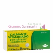 CALMANTE VITAMINADO PEREZGIMENEZ COMPRIMIDOS , 20 comprimidos