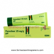 PEROXIBEN  25 mg/g GEL, 1 tubo de 30 g