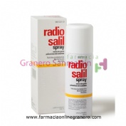 RADIO SALIL SPRAY SOLUCION PARA PULVERIZACION CUTANEA , 1 envase a presión de 130 ml
