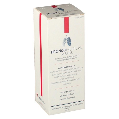 BRONCOMEDICAL JARABE , 1 frasco de 180 ml