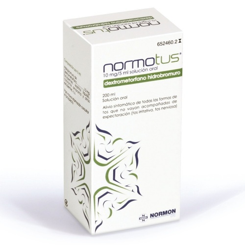NORMOTUS 2 mg/ml solución oral , 1 frasco de 200 ml