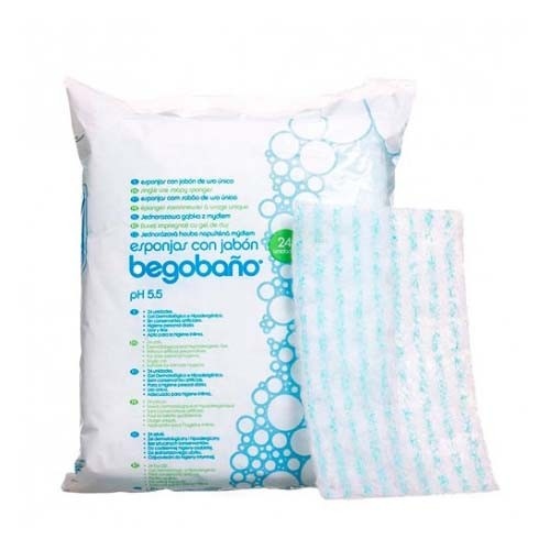 Begobaño esponja con jabon (24 unidades)