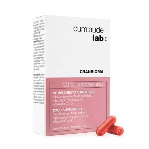 Cumlaude lab: cranbioma (30 capsulas)