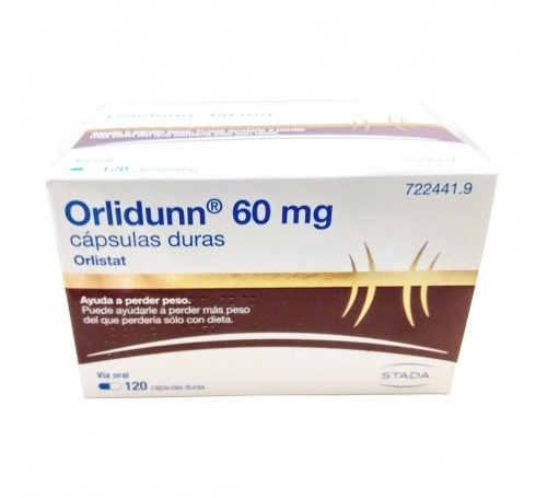 ORLIDUNN 60 MG CAPSULAS DURAS,120 CÁPSULAS