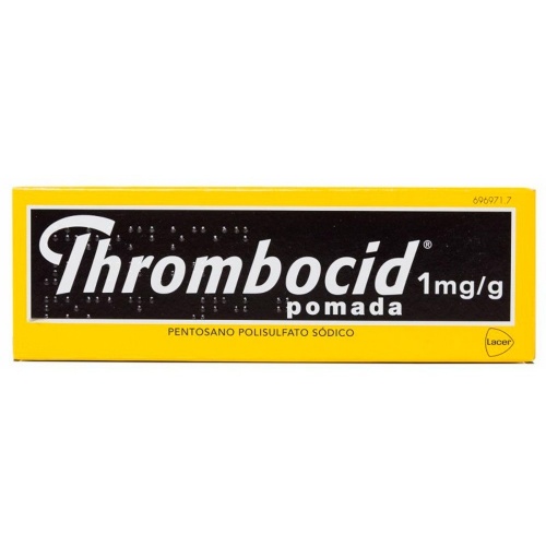 THROMBOCID 1mg/g POMADA, 1 tubo de 60 g