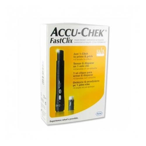 Dispositivo de puncion pinchador - accu-chek fastclix
