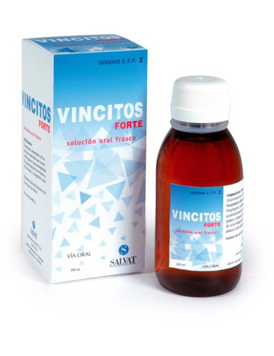 VINCITOS FORTE 3 MG/ML+6 MG/ML SOLUCIÓN ORAL , 1 frasco de 200 ml